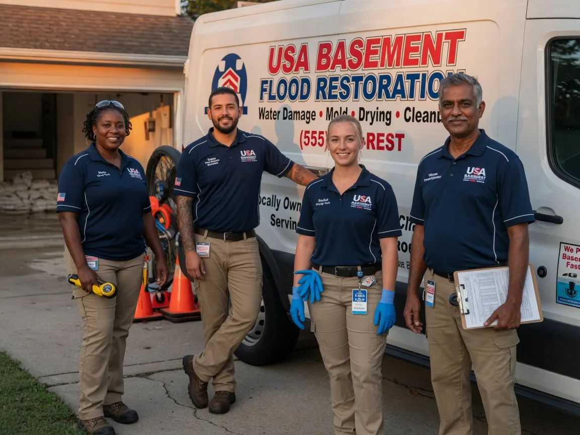 Basement Flood Cleanup company in Salvo, NC